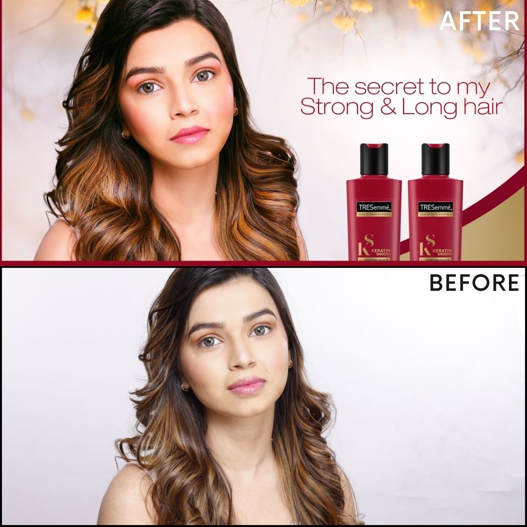 Before after minimal skincare Instagram post (1)
